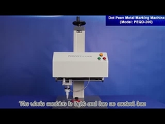 Desktop Dot Peen Metal Nameplate Marking Machine