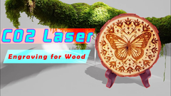CO2 Laser Engraving Machine for Wood | DIY Decor & Gift Small Business Engraving 2025