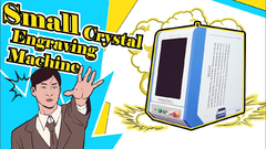 Stunning 3D Crystal Engraving Created with UV Laser Tech ☘