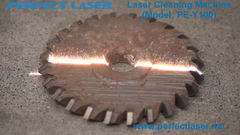 How To Rust Removal By 100W New Handheld Laser Rust Remover