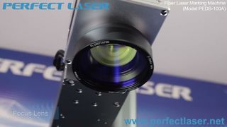 Perfect Laser Tabletop Mini Fiber Laser Marking Machine PEDB-100A Professional Video