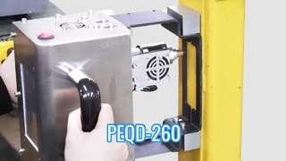 LCD Touch Screen Control Portable Handheld Battery Electrical Dot Pin Marking Machine PEQD-260