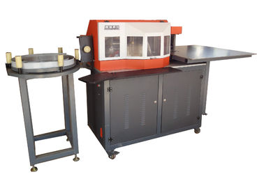 Auto Channel Letter Bending Machine For Carbon Steel , Galvanize Plate 220V