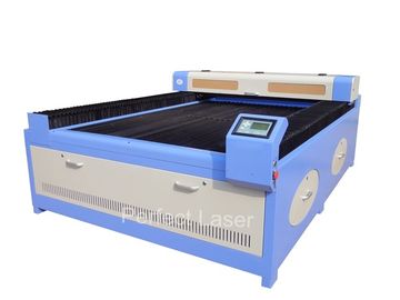 CO2 Garment Laser Engraving Machine , Automatic Cutting Machine For Fabric