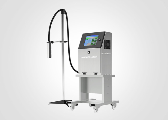 Strong Adhesion Electric Ink Drop Deflect Industrial Inkjet Printer For ABS / PVC / Rubber Printing
