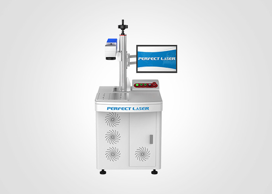 High Speed Fiber Laser Marking Machine For Transparent Glass / Acrylic Materials , 60 Watt