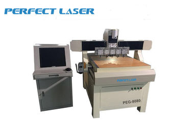 Automatic 1.25kw Cast Iron Glass Co2 Laser Cutting Machine 1230×1300×1300mm