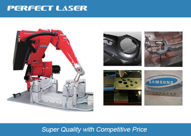 Robotic Sheet laser cutting engraving machine / Water Cooling fiber laser cutter