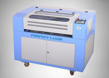 Mini CNC Cutting Co2 Laser Engraving Machine Blue White 600 * 400