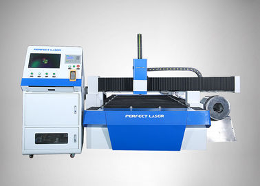90  /min Fiber Laser Cutting Machine For Round Metal Pipe / Sheet Cutting，blue