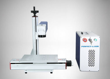 White Laser Marking And Engraving Machine With Motorized X Axis CE Approval/blue
