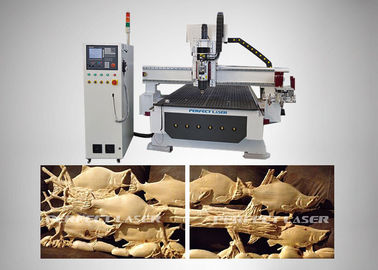 9kw High Accuracy Plate - Type Automatic Wood Router For Advertising Signs