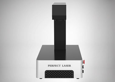 Air Cooling High Accuracy Fiber Laser Marking Machine For Automobile Parts / Laser Coding Equipment