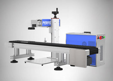 220V Automatic fiber Laser Marking Machine with Customized Conveyor Belt PEDB-460