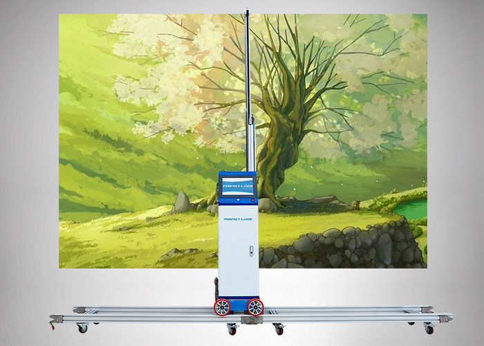 32m2/h 9600DPI Wall Inkjet Printing Machine 10ML Ink