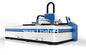 Big Scale Fiber Laser Metal Tube Cutting Machine 800W / Aluminum Laser Cutter