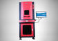 20W Full Enclosed Cabinet Laser Marking Machine For Metal / Non - Metallic Materials