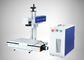 High Speed Fiber Laser Marking Systems With Motorized X Axis , 3 Years Gurantee，blue