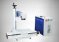 High Speed Fiber Laser Marking Systems With Motorized X Axis , 3 Years Gurantee，blue