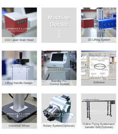 High Speed Co2 Laser Marking System 10w 20w Water Cooling For Non Metal