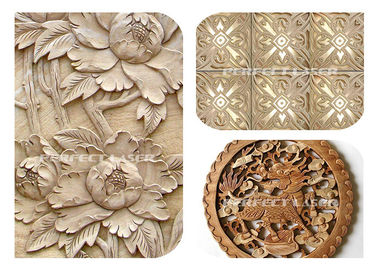 1.5kw Cnc Router Cutting , Cnc Machining System Aluminum Alloy Table Material
