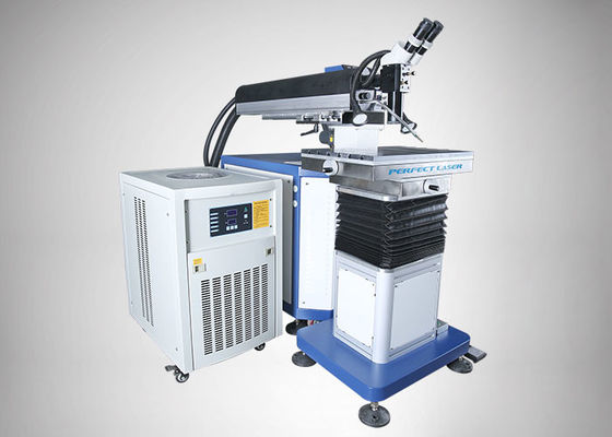 200W-400W Water Cooling Copper Alloy Beryllium Copper Metal Laser Welding Machines For Mold Repair With Microscopes