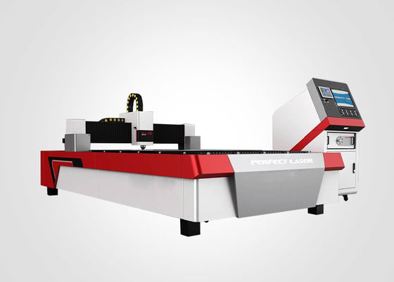 Gantry Metal Fiber Laser Cutting Machine 1000 Watt Ball Screw