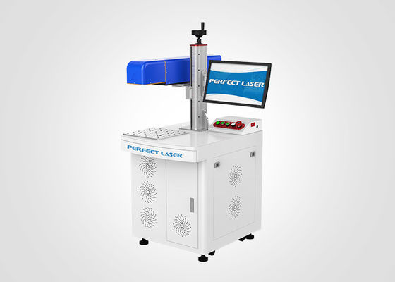 Fiber Laser Marking Machine With Plastic / SS Marking System , 532nm Max Output Power