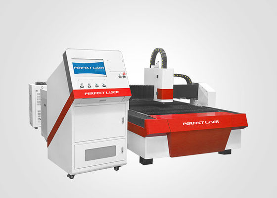 Germany IPG Red Color Fiber Laser Cutting Machine , Precision metal laser cutter