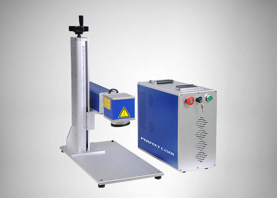 20W 30W 50W High Speed Desktop Metal Fiber Laser Marking Engraving Machine