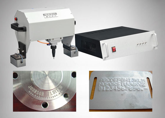 Metal Signs Handheld Dot Peen Marking Machine For Engineering Machinery