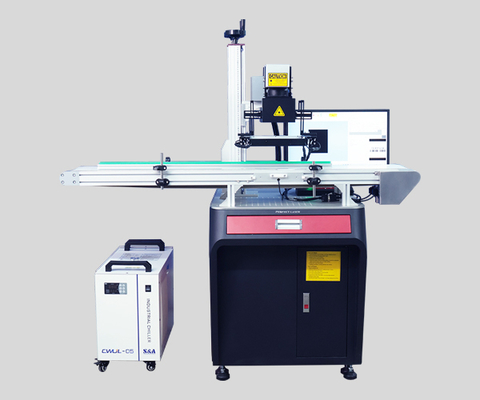 CCD Camera Automatic Visual Positioning System Industrial UV Laser Marking Engraving Machine
