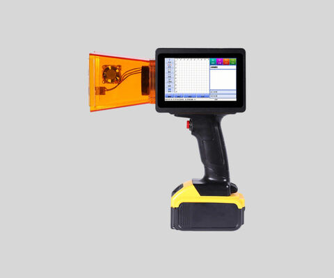 Mini Portable Handheld Laser Coding Machine for Metal / Plastic / Wood / Leather / Tile 