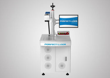 Stainless Steel Fiber Laser Engraving Machine Air Cooling 20W 30W 60W With PC