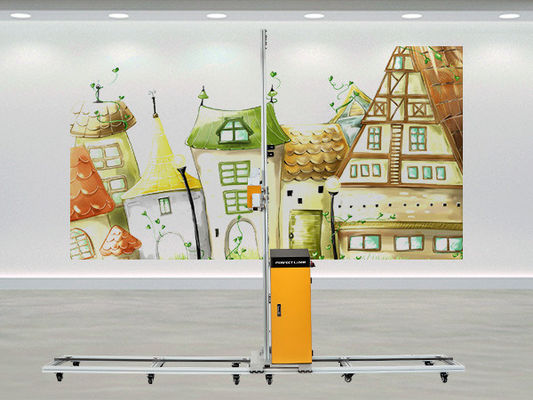 High Resolution Vertical Large 4 Color UV Ink 3d Wall Printer Machine For Walls Tile Plank Papers Glasses Metals