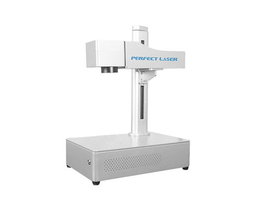 Desktop Metal Fiber Laser Marking Engraving Machine 110x110mm Mini Small Size