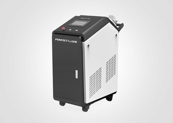 Rust Lasik Machine 100w - 500W Fiber Laser Rust Removal Machine Raycus Max Portable Laser ...