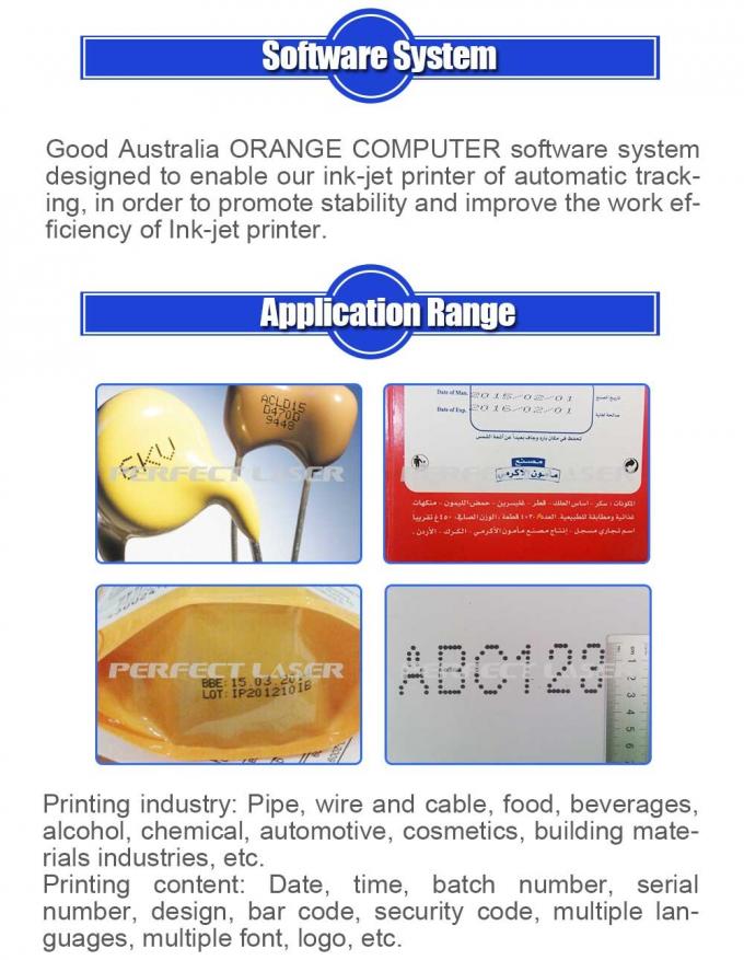 Highly Automated Industrial Inkjet Printer Plastic Bottle Expiry Date ...